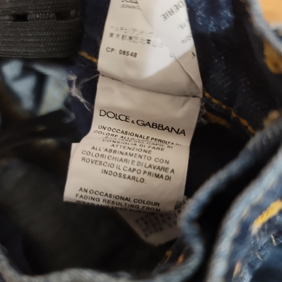 Dolce Gabana Children's Denim Size 6 - Picture 9 of 9